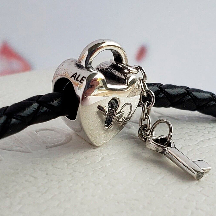 Charm Dije Pandora Original para Mujer 790971 Llave de Mi Corazon Plata s925 4