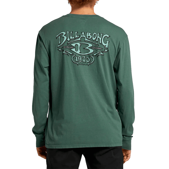 Polo de Verano para Hombre Billabong Heritage Ls BL1110211091/Z27 Color Verde Cypress 2