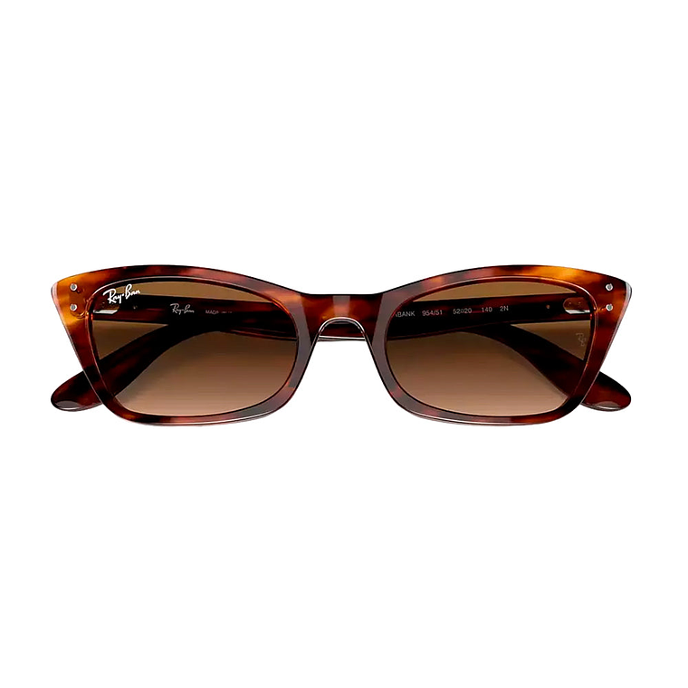 Lentes de Sol Ray Ban Degrade RB2299 954/51 Color Habana Talla 52mm 5