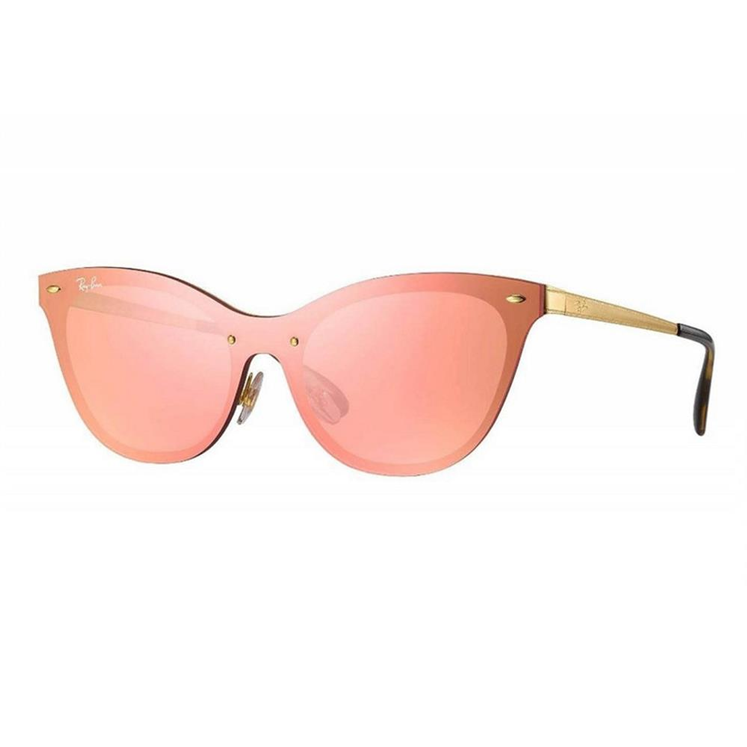 Lentes De Sol Ray Ban Blaze Cat Eye RB3580N 043/E4 Ojo De Gato 43mm 1