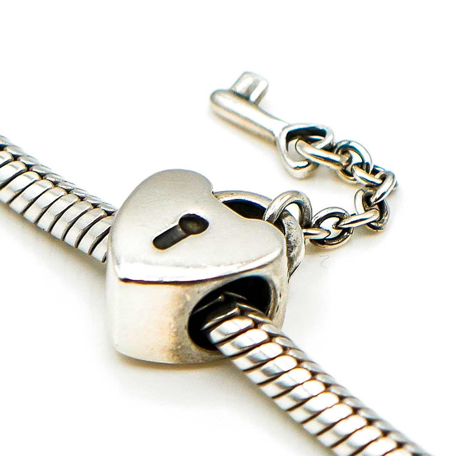 Charm Dije Pandora Original para Mujer 790971 Llave de Mi Corazon Plata s925 5