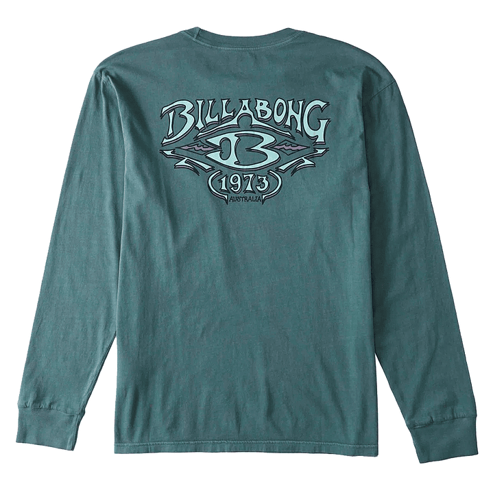 Polo de Verano para Hombre Billabong Heritage Ls BL1110211091/Z27 Color Verde Cypress 4