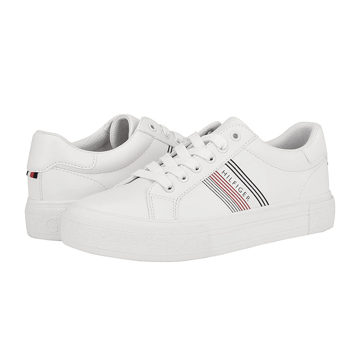 Zapatillas Tommy Hilfiger Andrei Original Color Blanco Unisex 1