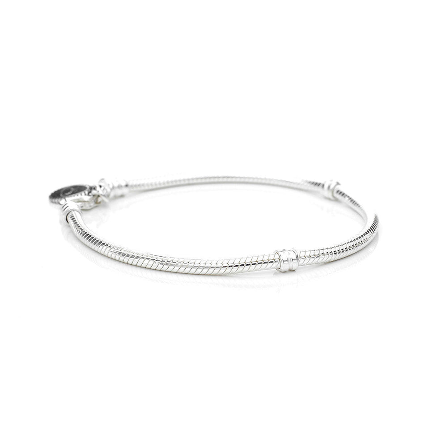Pulsera Brazalete Pandora Cadena de Serpiente Cierre Mosqueton 590700HV Plata 925 Talla 18cm 2