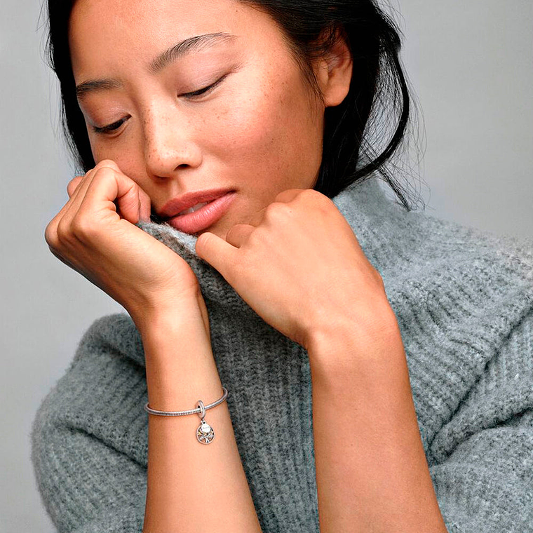 Charm Colgante Pandora Original para Mujer 791728CZ Arbol Familiar s925 4