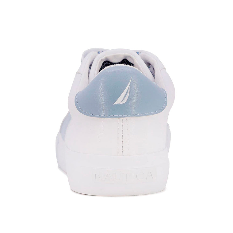 Zapatillas Nautica KW2285 Original Color Blanco y Celeste Para Mujer Talla 39 3
