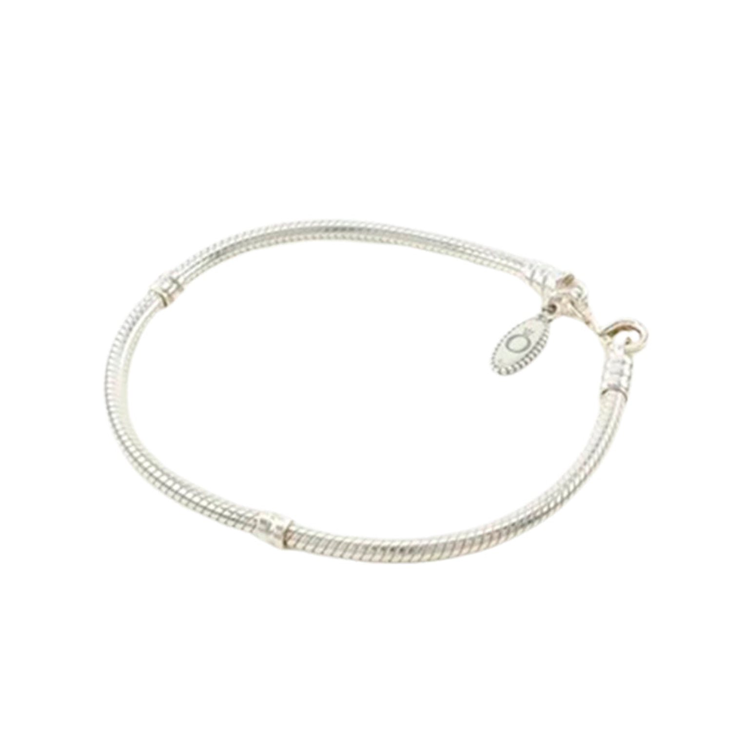 Pulsera Brazalete Pandora Cadena de Serpiente Cierre Mosqueton 590700HV Plata 925 Talla 18cm 4