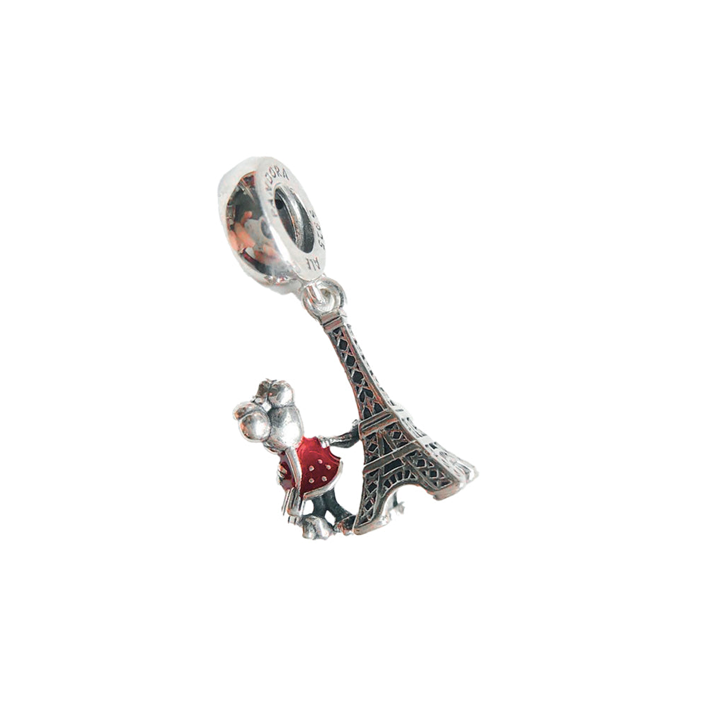 Charm Colgante Pandora Original para Mujer 75010571551P Minnie Mouse Torre Eiffel s925 3