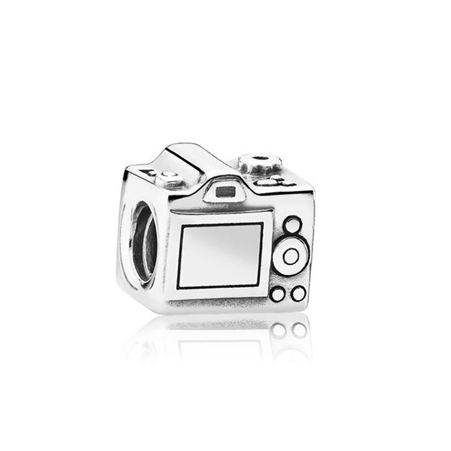 Charm Dije Pandora Original para Mujer 791709CZ Camara Plata 925 4