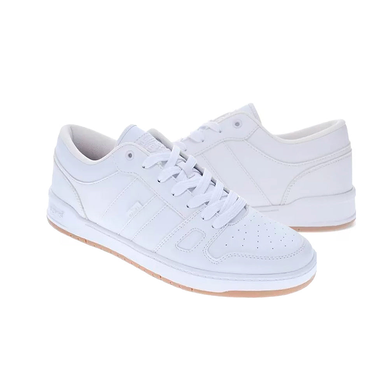 Zapatillas Levi´s BB Lo Tumbled UL Original Color Blanco para Hombre Talla 44 1