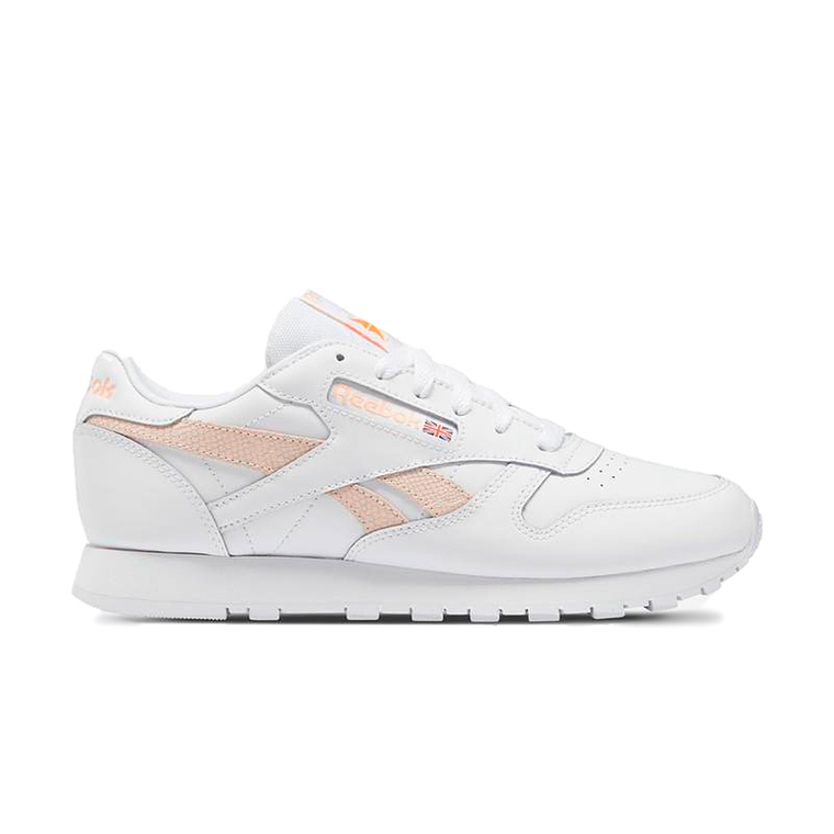 Zapatillas Urbanas Reebok Mujer Classic Leather Color Blanco 1