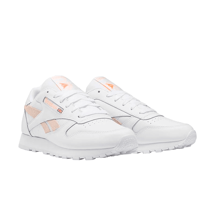 Zapatillas Urbanas Reebok Mujer Classic Leather Color Blanco 2