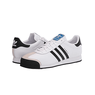 Zapatillas Adidas Samoa Original Punta Gamuza Color Blanco Para Hombre