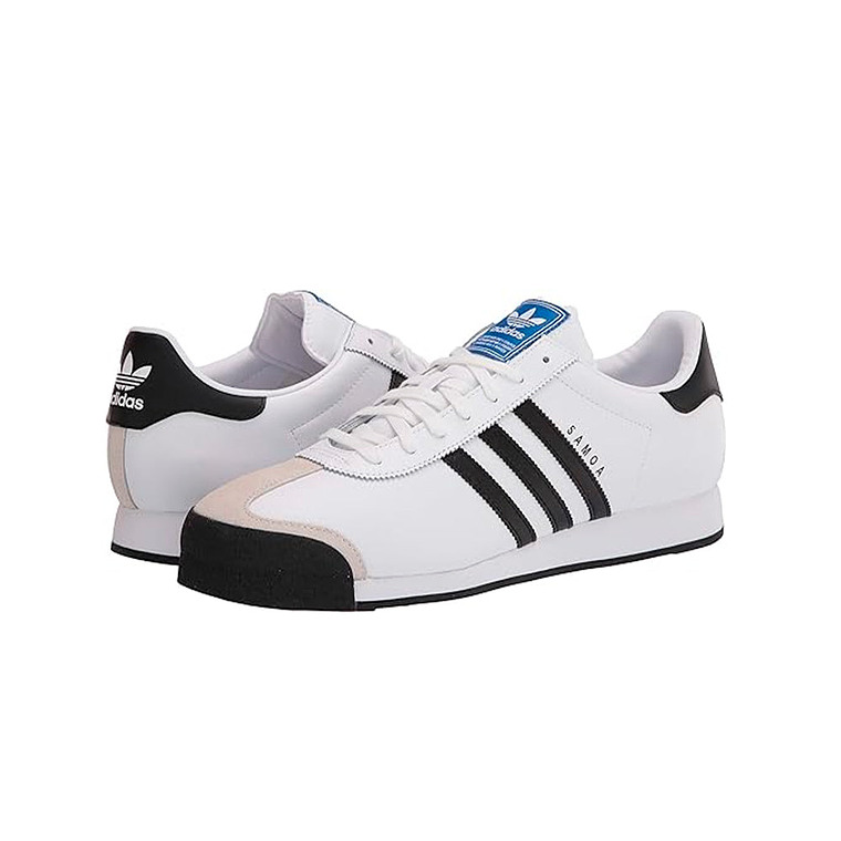 Zapatillas Adidas Samoa Original Punta Gamuza Color Blanco Para Hombre 1