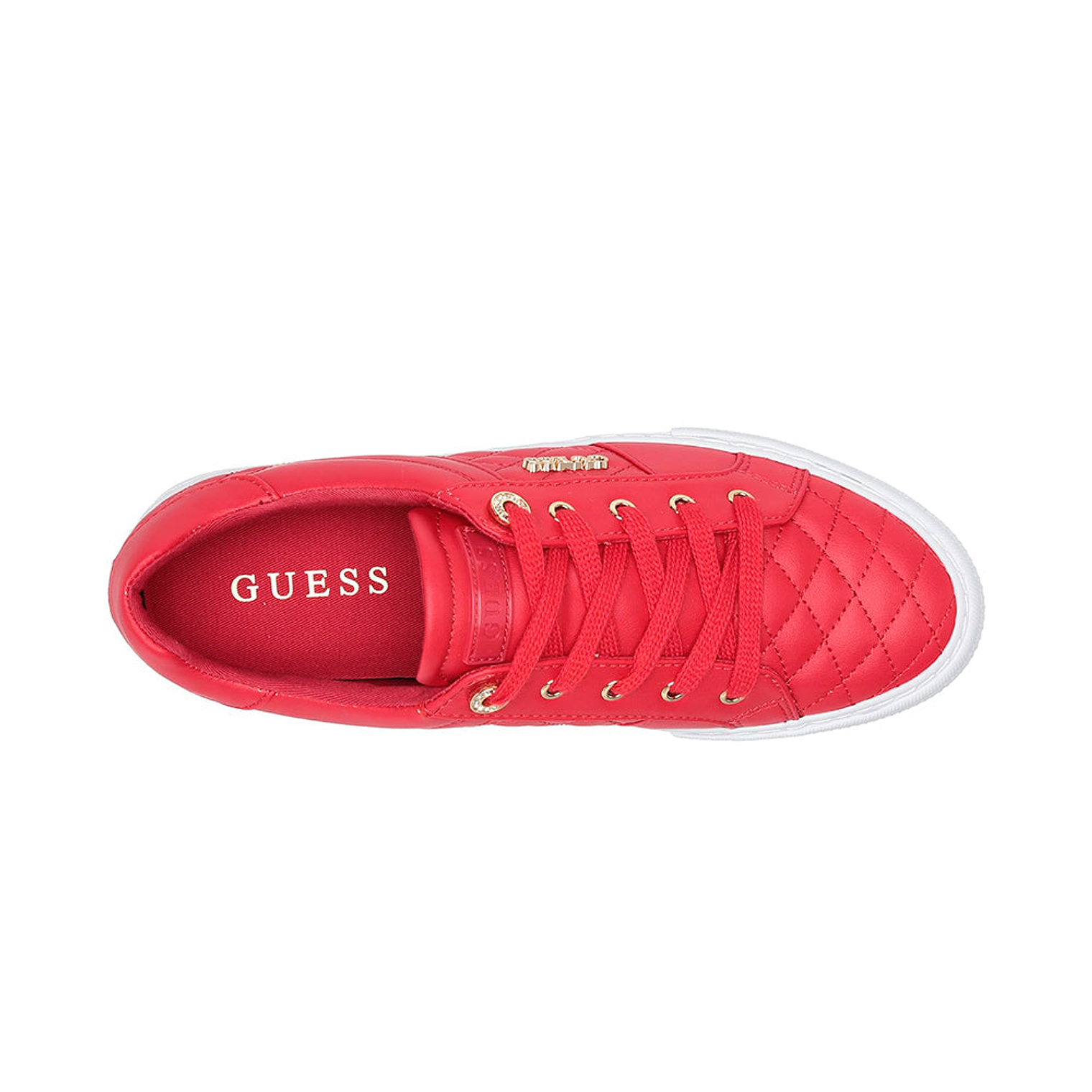 Zapatillas Guess Loven Original Color Rojo Unisex Talla 38 2