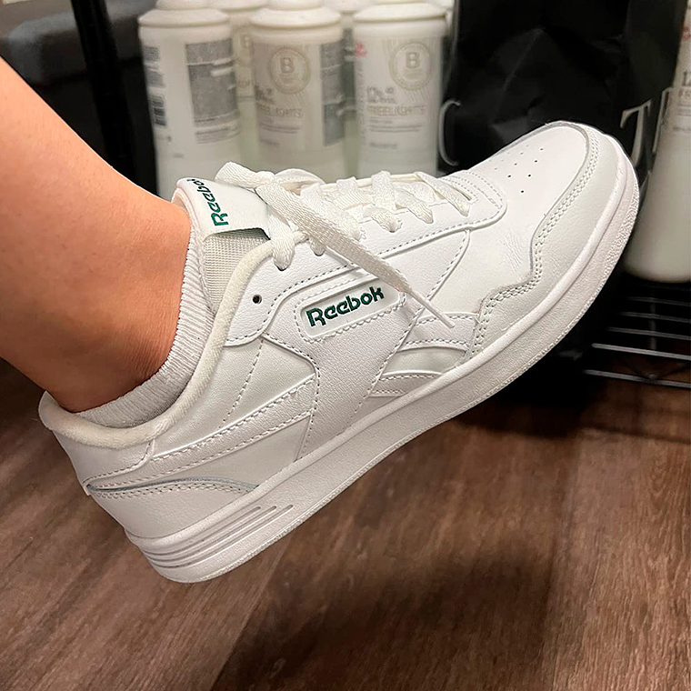 Zapatillas Reebok Memt Original en Cuero Sintetico Color Hueso Para Mujer Talla 38.5 6