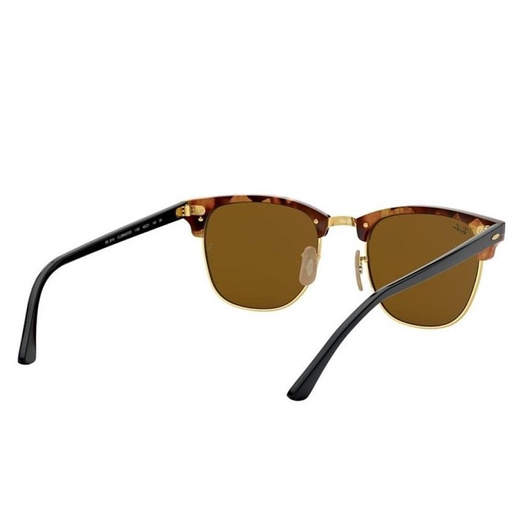 Lentes de Sol Ray Ban Clubmaster RB3016 1160 Color Marrón Talla 51mm 4