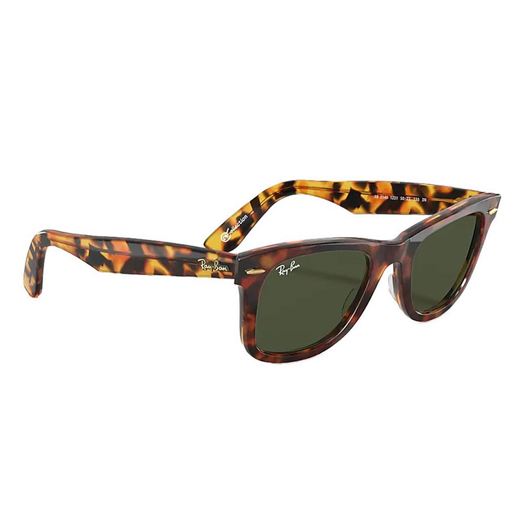 Lentes de Sol Ray Ban Wayfarer RB2140 1231 Color Habana Talla 50mm 5