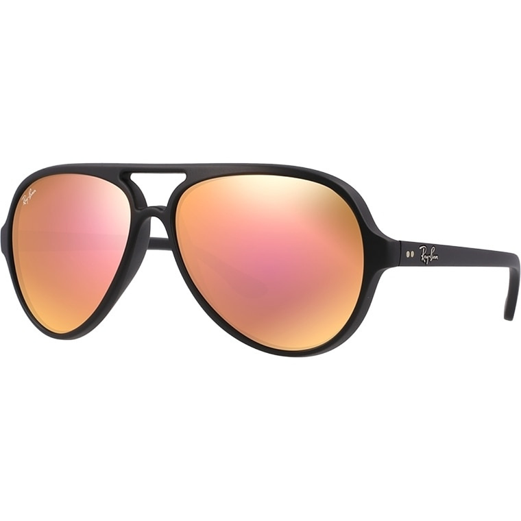 Lentes De Sol Ray Ban Cats 5000 RB4125 601S/Z2 Rosado Espejado 59mm 1