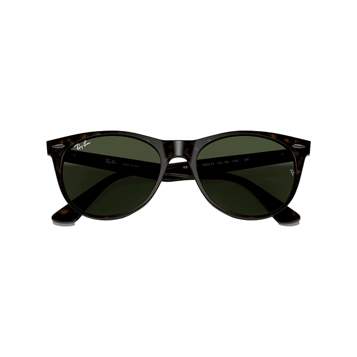 Lentes de Sol Ray Ban RB2185 902/31 Wayfarer II Color Habana Talla 53 mm 4