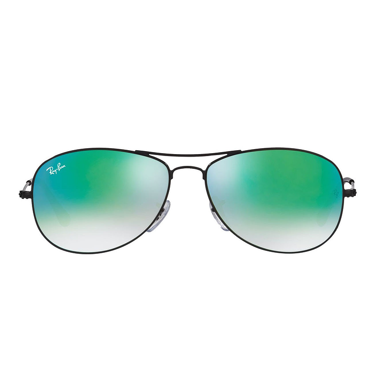 Lentes de Sol Ray Ban Aviador Cockpit RB3362 002/4J Color Verde Talla 59mm 3