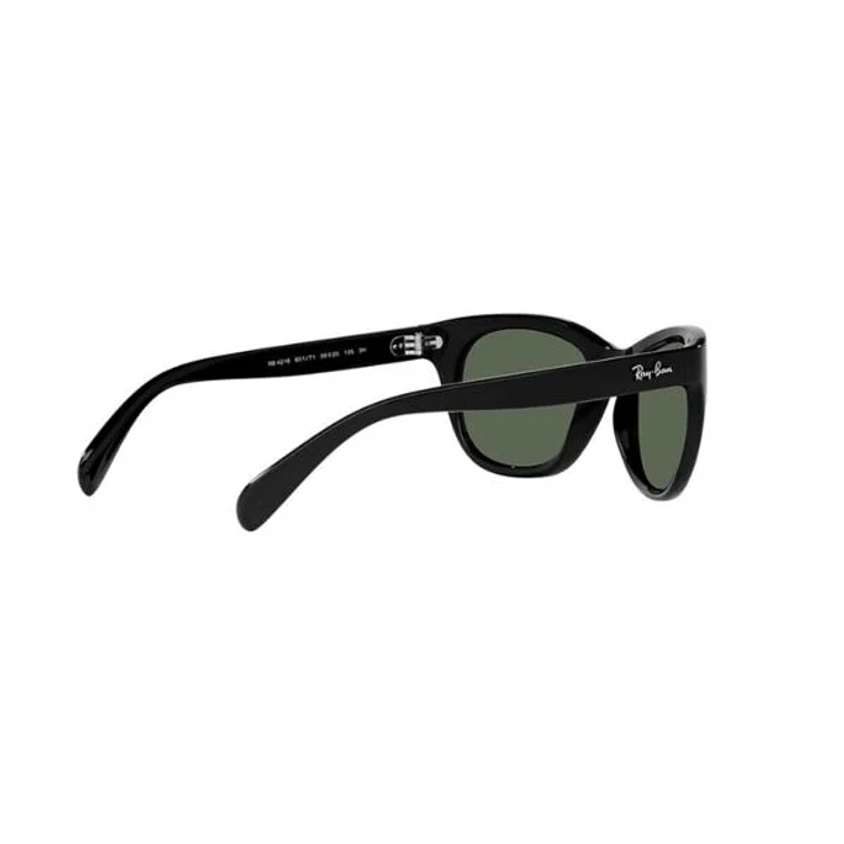 Lentes De Sol Ray Ban Highstreet Square RB4216 601/11 Negro Talla 56MM  3