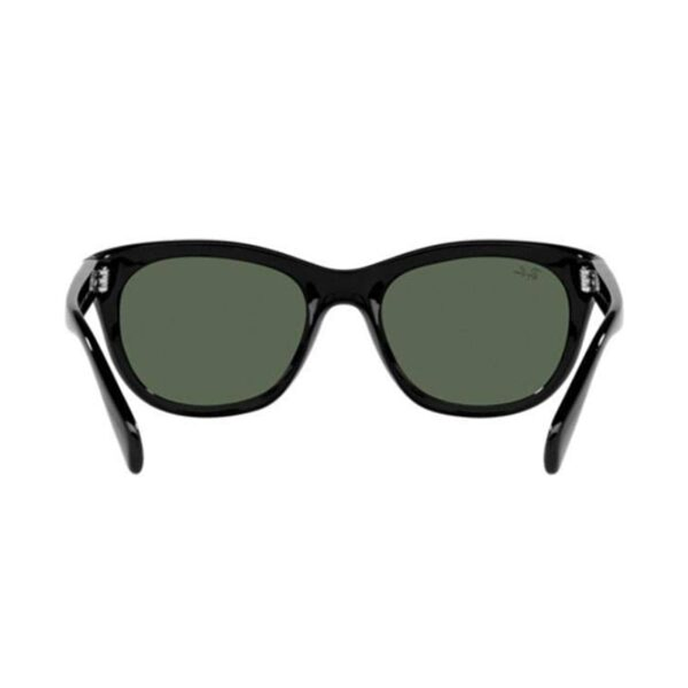 Lentes De Sol Ray Ban Highstreet Square RB4216 601/11 Negro Talla 56MM  5