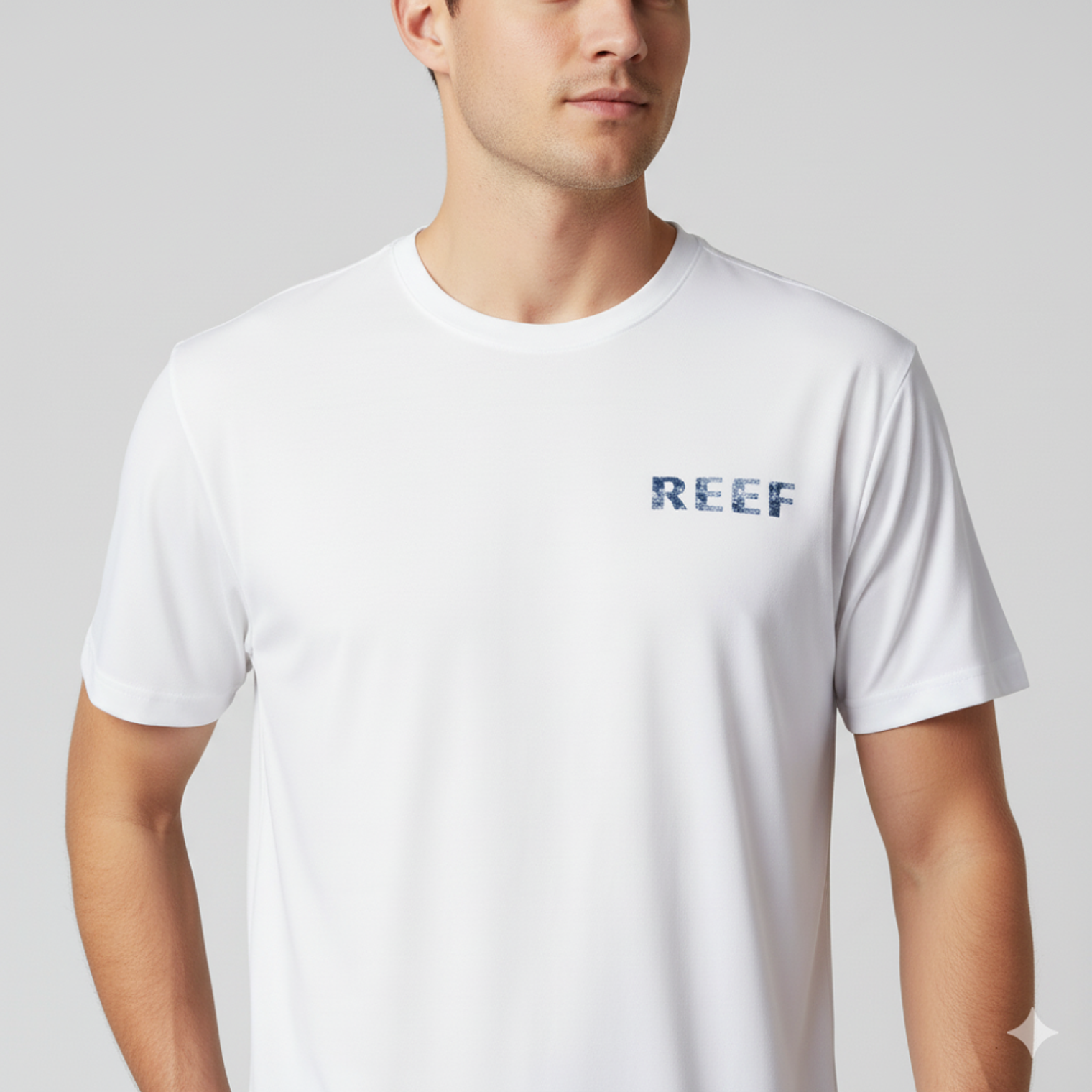 Polo de Verano Para Hombre Reef Original RF-00046-WHI Color Blanco 2