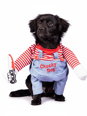 Disfraz para Mascota Perro Chucky 