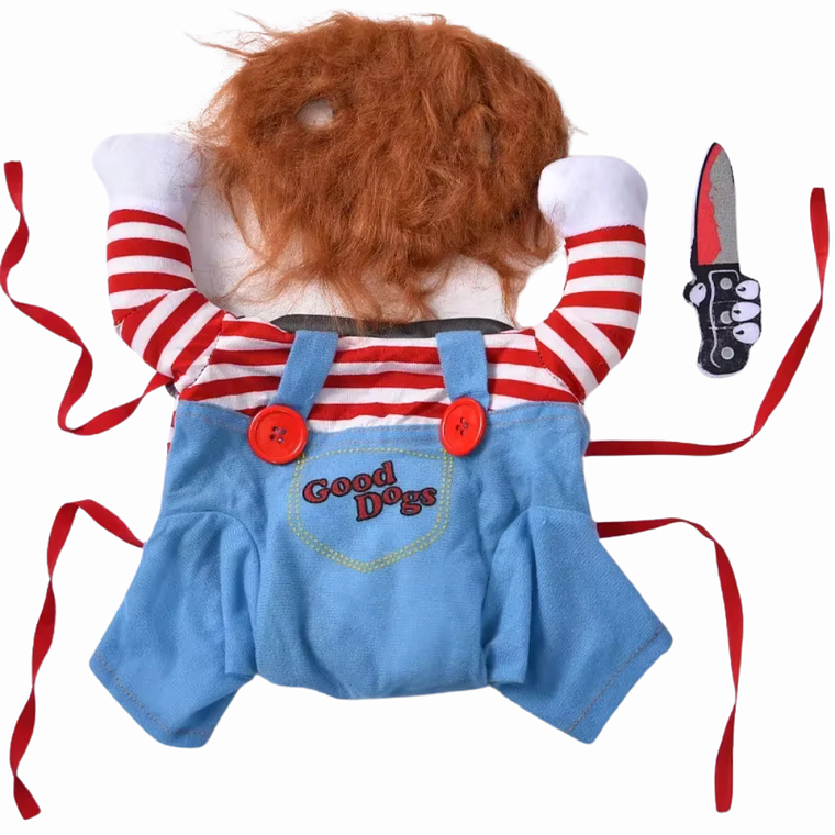 Disfraz para Mascota Perro Chucky  7
