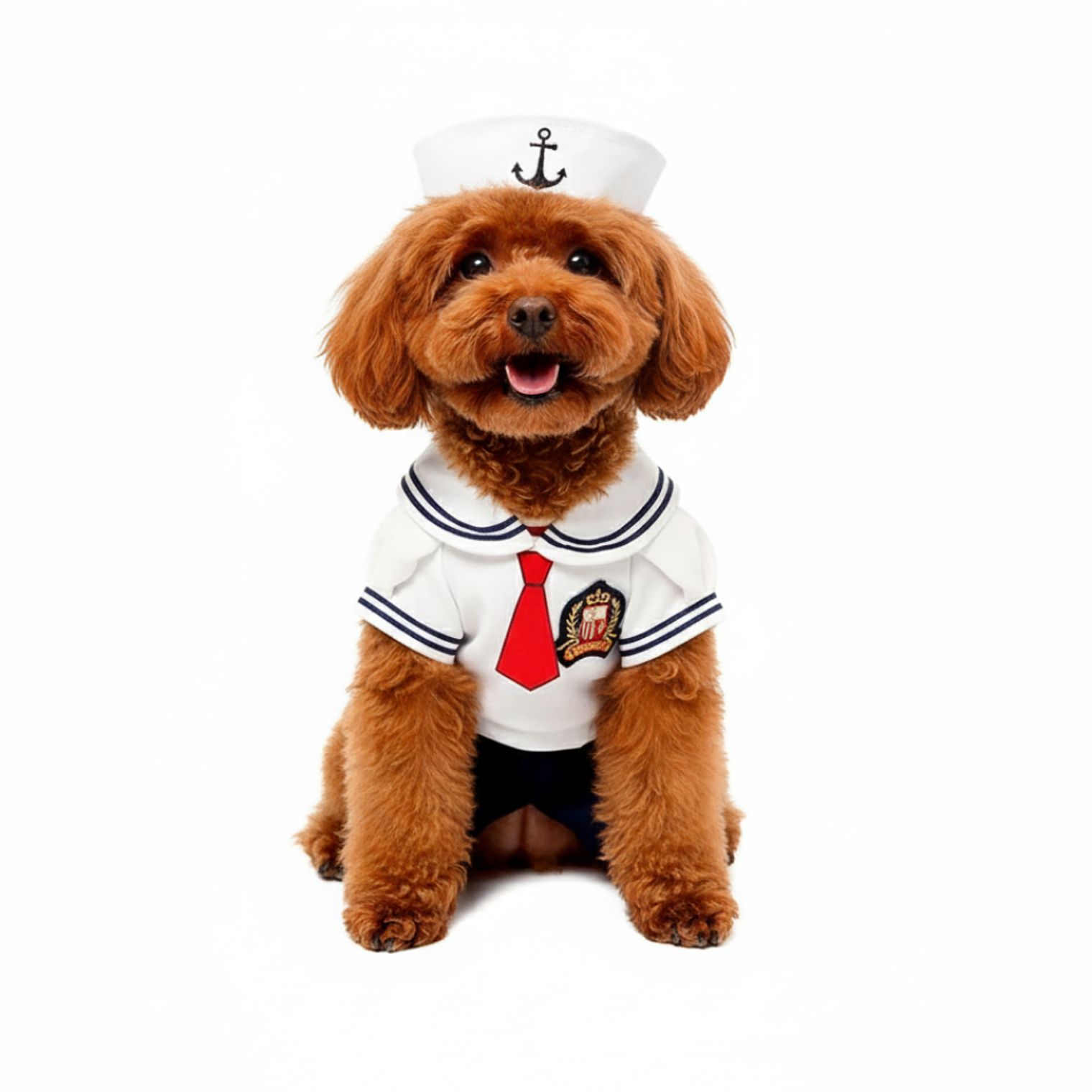 Disfraz para Gato y Perro de Marinero 1