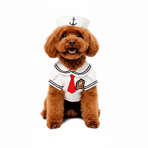 Disfraz para Gato y Perro de Marinero