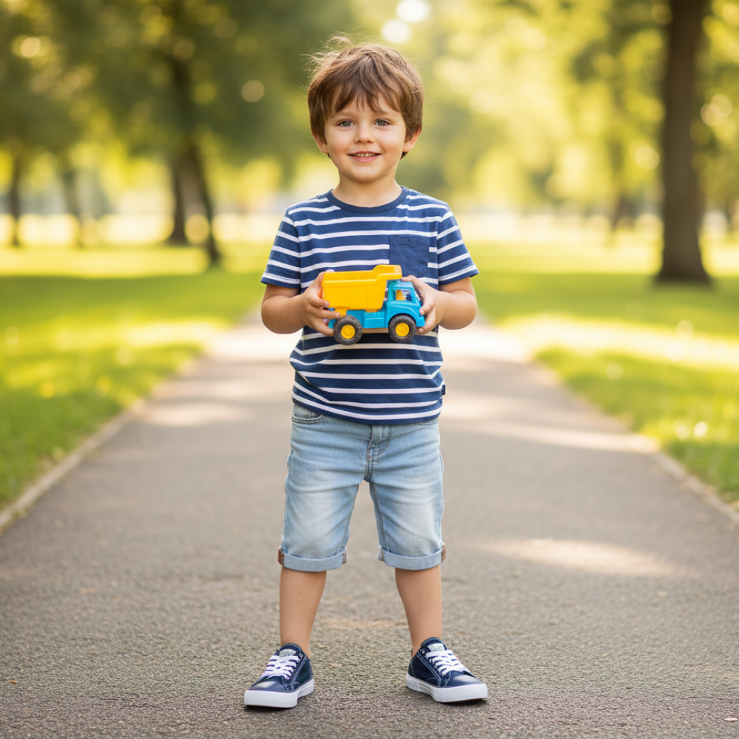 Zapatillas Levi's Anikin CVS Original Color Azul para Niños Talla 28 5