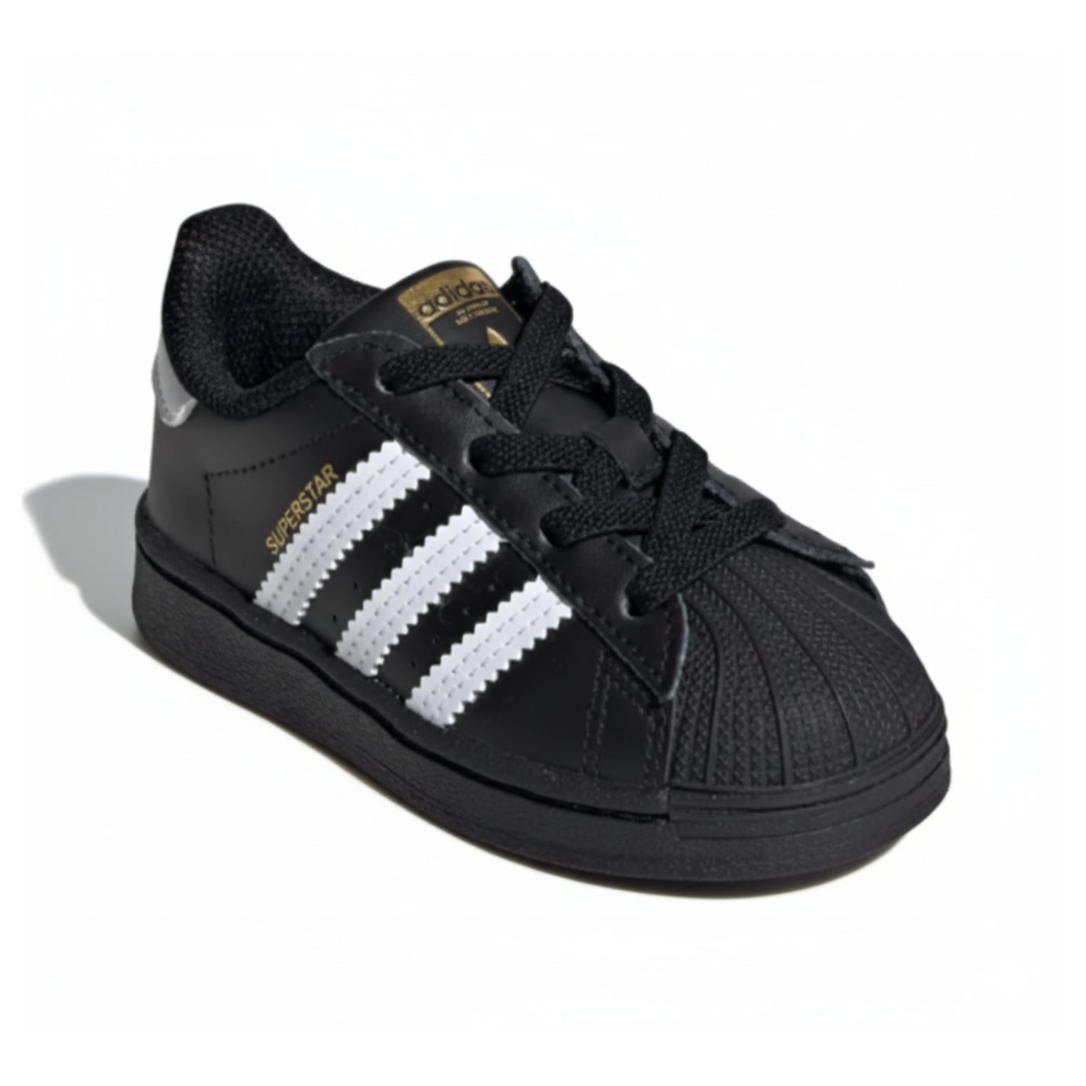 Zapatillas Adidas Superstar EF5396 Original Color Negro Unisex Para Niños Talla 19 1