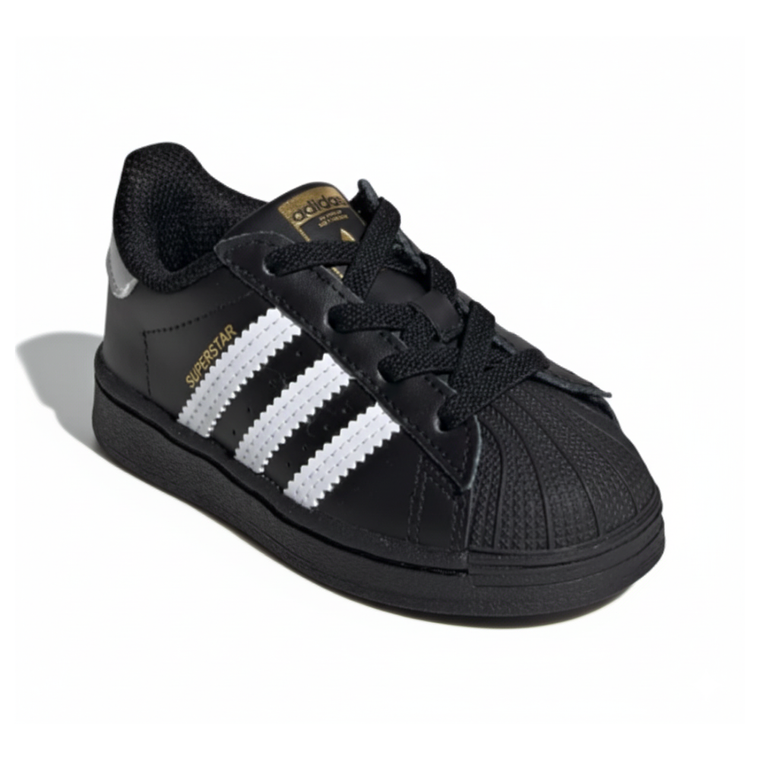 Zapatillas Adidas Superstar EF5396 Original Color Negro Unisex Para Niños Talla 19 1