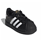 Zapatillas Adidas Superstar EF5396 Original Color Negro Unisex Para Niños Talla 19 - Miniatura 1