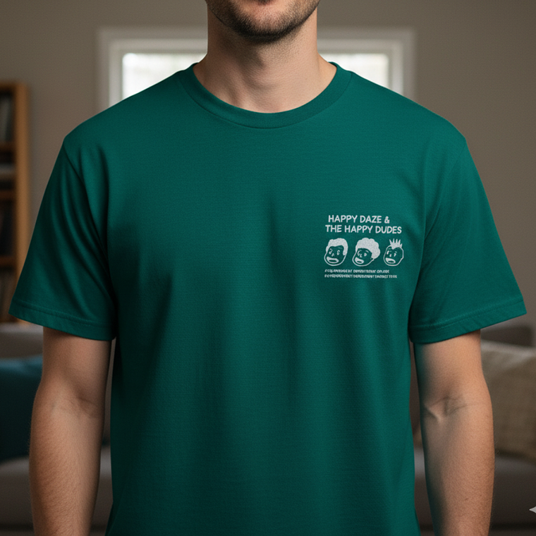 Polo Yishuisibo Color Verde Petroleo para Hombre Talla XL 1