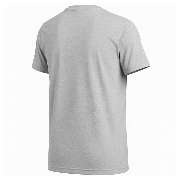 Polo Adidas Manga Corta Original GB8959 Color Gris Para Niña 2