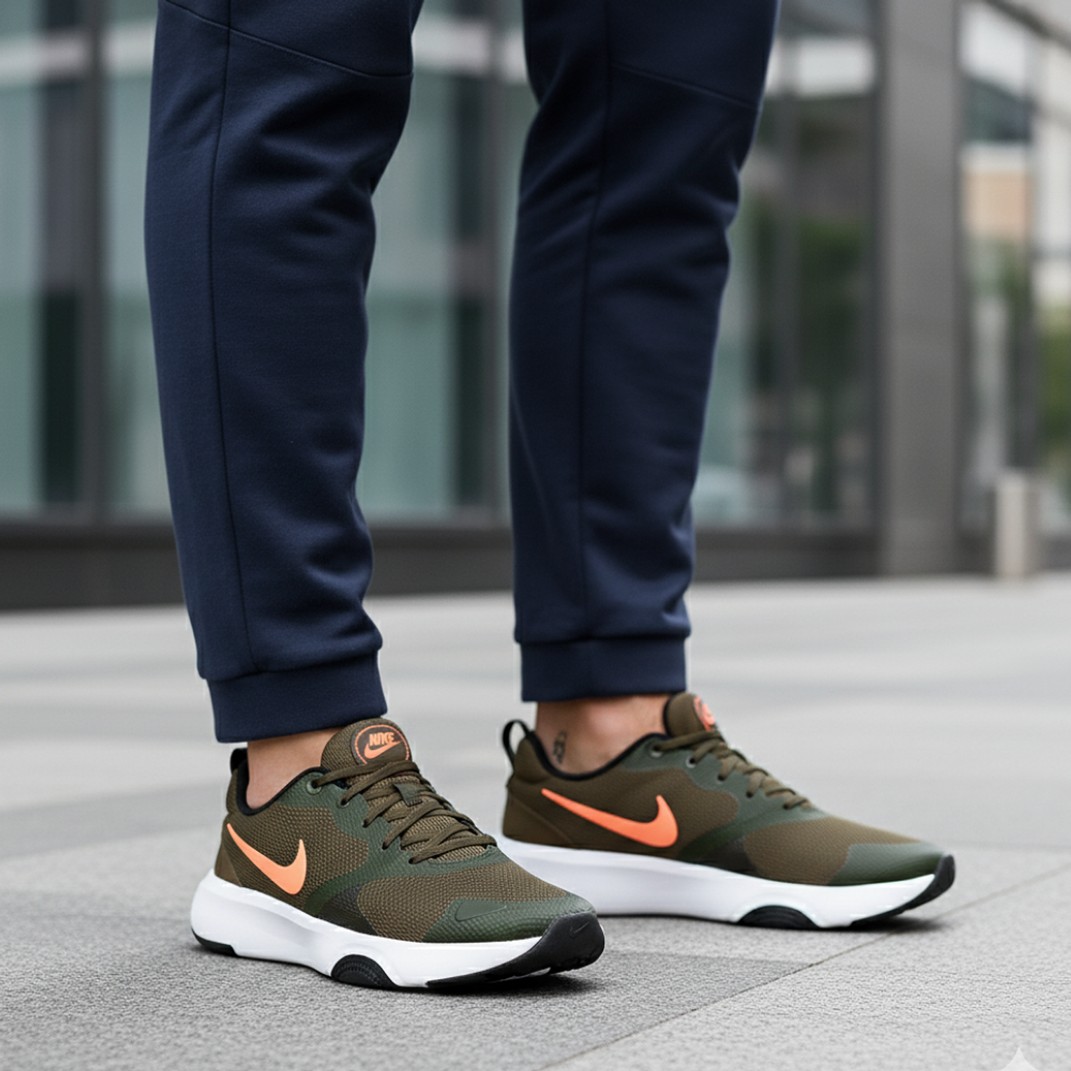 Zapatillas Nike City Rep TR DA1352 300 Color Verde Para Hombre 5