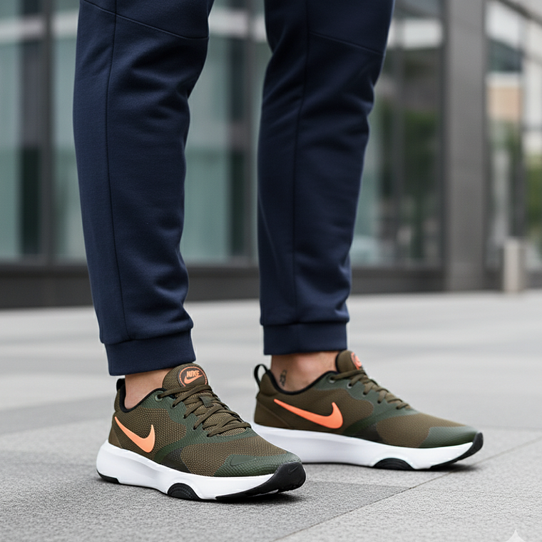 Zapatillas Nike City Rep TR DA1352 300 Color Verde Para Hombre 5