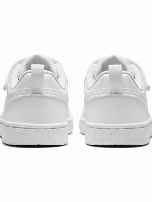 Zapatillas Nike Court Borough Recraft BPV DV5457-106 Color Blanco Para Niños