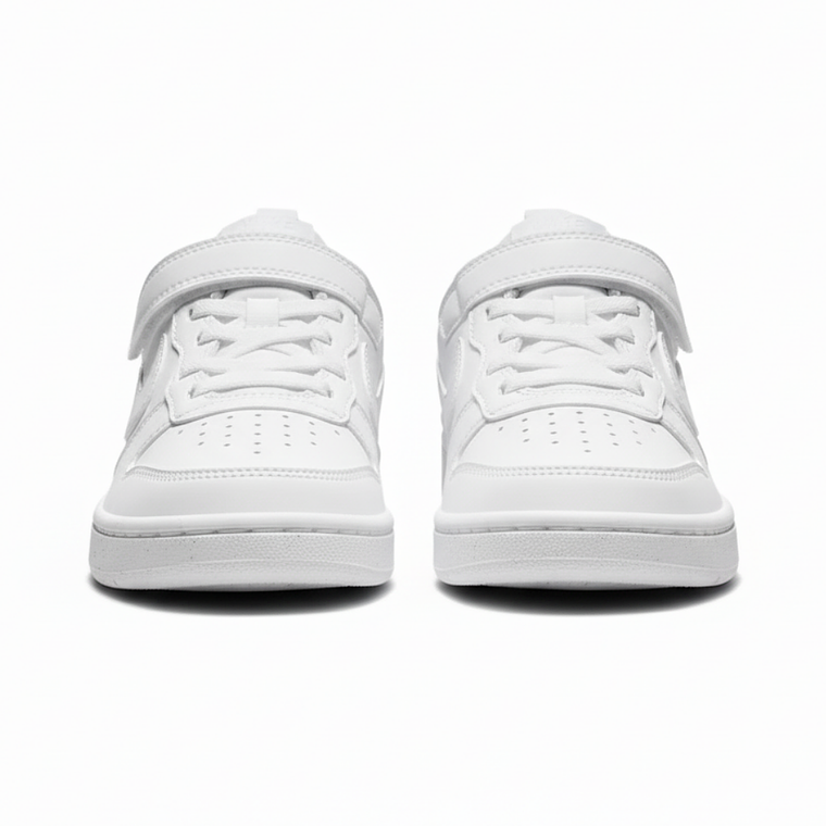 Zapatillas Nike Court Borough Recraft BPV DV5457-106 Color Blanco Para Niños 3