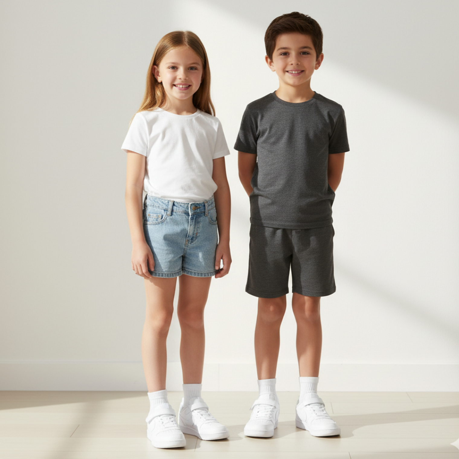 Zapatillas Nike Court Borough Recraft BPV DV5457-106 Color Blanco Para Niños 4