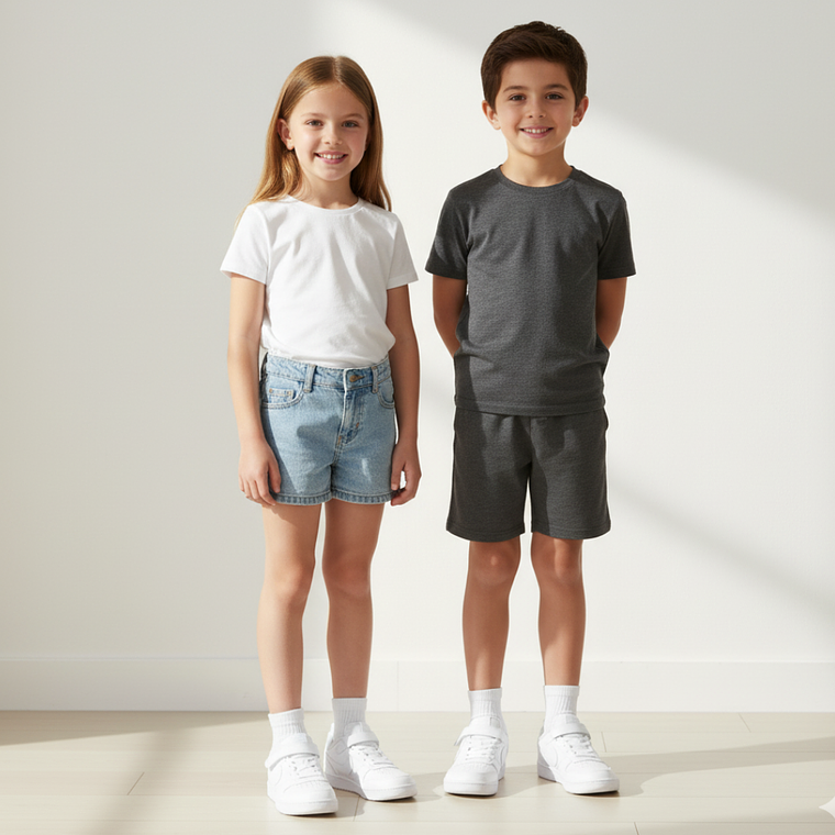 Zapatillas Nike Court Borough Recraft BPV DV5457-106 Color Blanco Para Niños 4