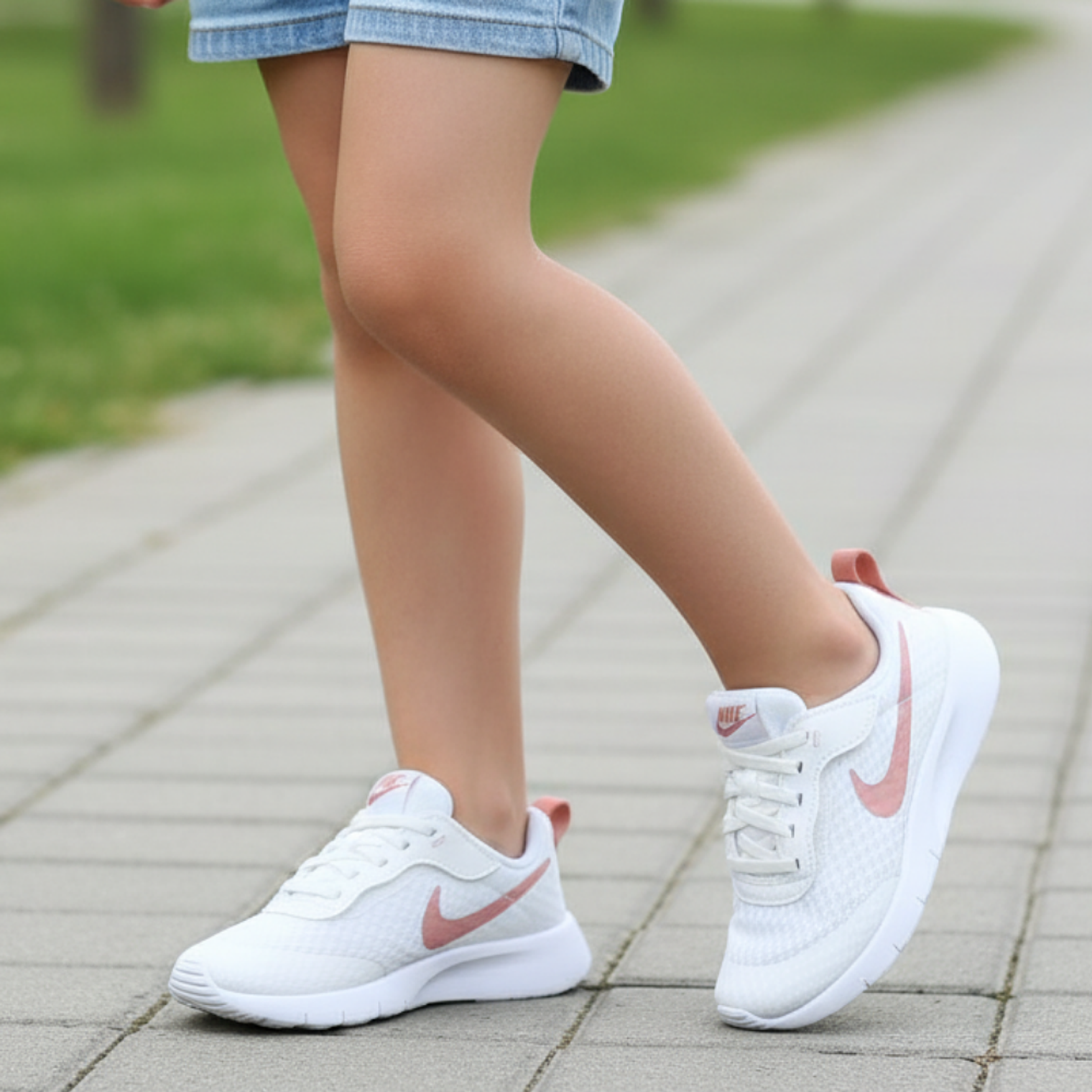 Zapatillas Nike Original Tanjun Easyon Pre-Escolar DX9042 100 Color Blanco 5