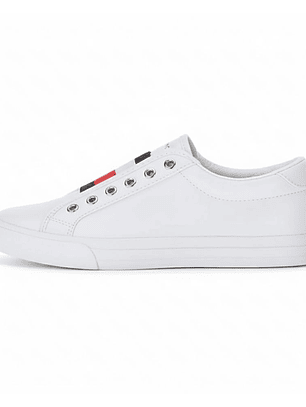 Zapatillas Tommy Hilfiger Laven Original Logo TM Color Blanco 