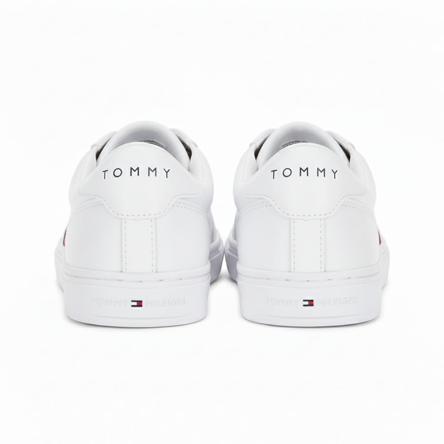 Zapatillas Tommy Hilfiger Laven Original Logo TM Color Blanco  2