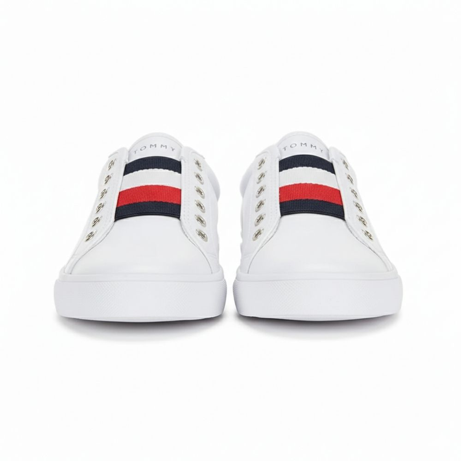 Zapatillas Tommy Hilfiger Laven Original Logo TM Color Blanco  3
