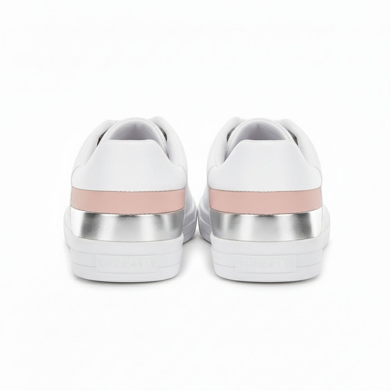 Zapatillas Tommy Hilfiger Laddi 2 Original Color Blanco y Rosado Para Mujer 2