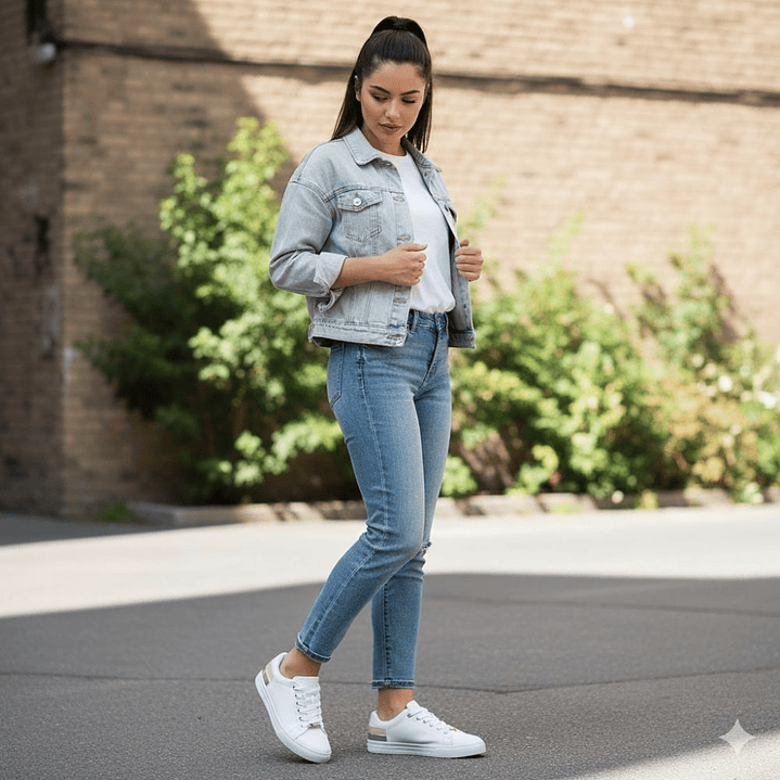 Zapatillas Tommy Hilfiger Laddi 2 Original Color Blanco y Rosado Para Mujer 4